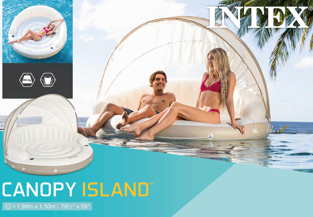Intex Pool Canopy Island 58292 V1032-IXPOOLCANOPY-58292
