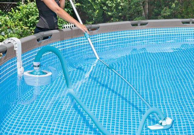 Intex 7.6m x 3.8cm Vacuum Pool Hose Lightweight/Flexible/Removable Fitting 29083 V1032-IXPOOLHOSE-29083