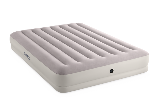 Intex Queen Dura-Beam Prestige Mid-Rise Airbed w/ USB150 Pump- 64179 V1032-IXPRESTIGEQUEENUSB150_64179