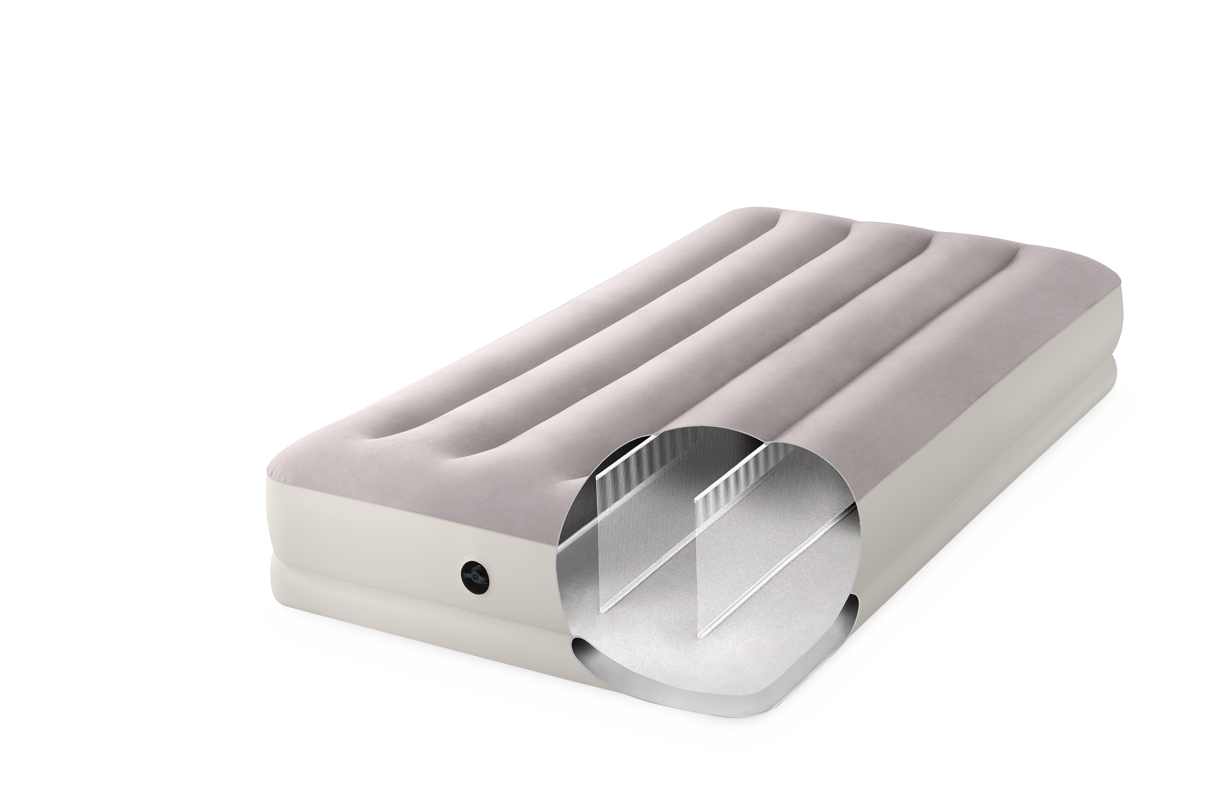 Intex Single (Twin) Dura-Beam Prestige Mid-Rise Airbed w/ USB150 Pump - 64177 V1032-IXPRESTIGEUSB150_64177