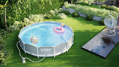 Intex PRISM 10' Metal Frame Above Ground Pool - 305cm x 76cm 26702 V1032-IXPRISM10-26702