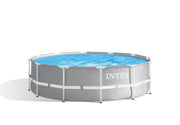 Intex PRISM Premium 12' Metal Frame Pool Outdoor Above Ground 366cm x 99cm - 26716 V1032-IXPRISM12X99_26716