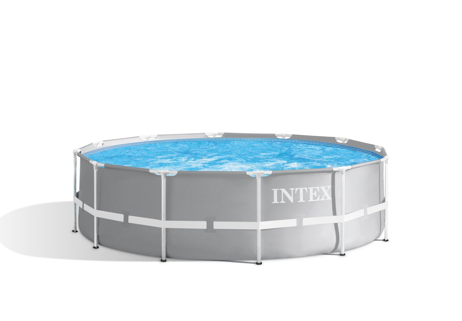Intex PRISM Premium 12' Metal Frame Pool Outdoor Above Ground 366cm x 99cm - 26716 V1032-IXPRISM12X99_26716
