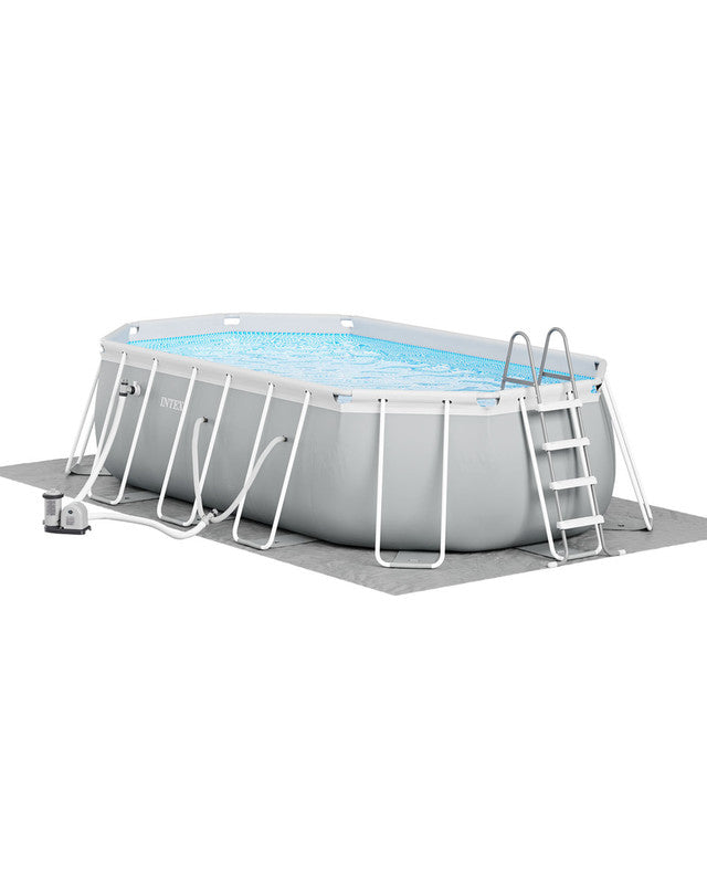 Intex PRISM Frame 16' Above Ground Pool 503cm x 274cm x 122cm 26796 V1032-IXPRISM16-26796