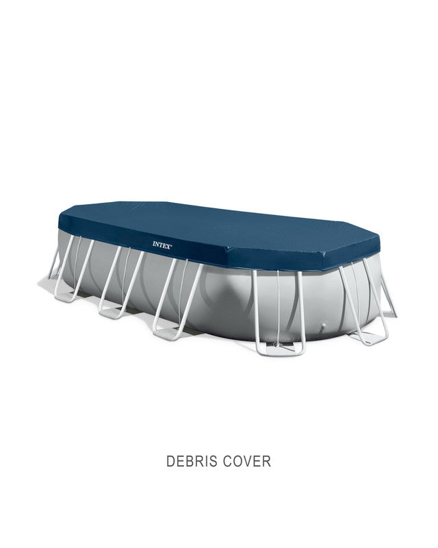 Intex PRISM Frame 16' Above Ground Pool 503cm x 274cm x 122cm 26796 V1032-IXPRISM16-26796