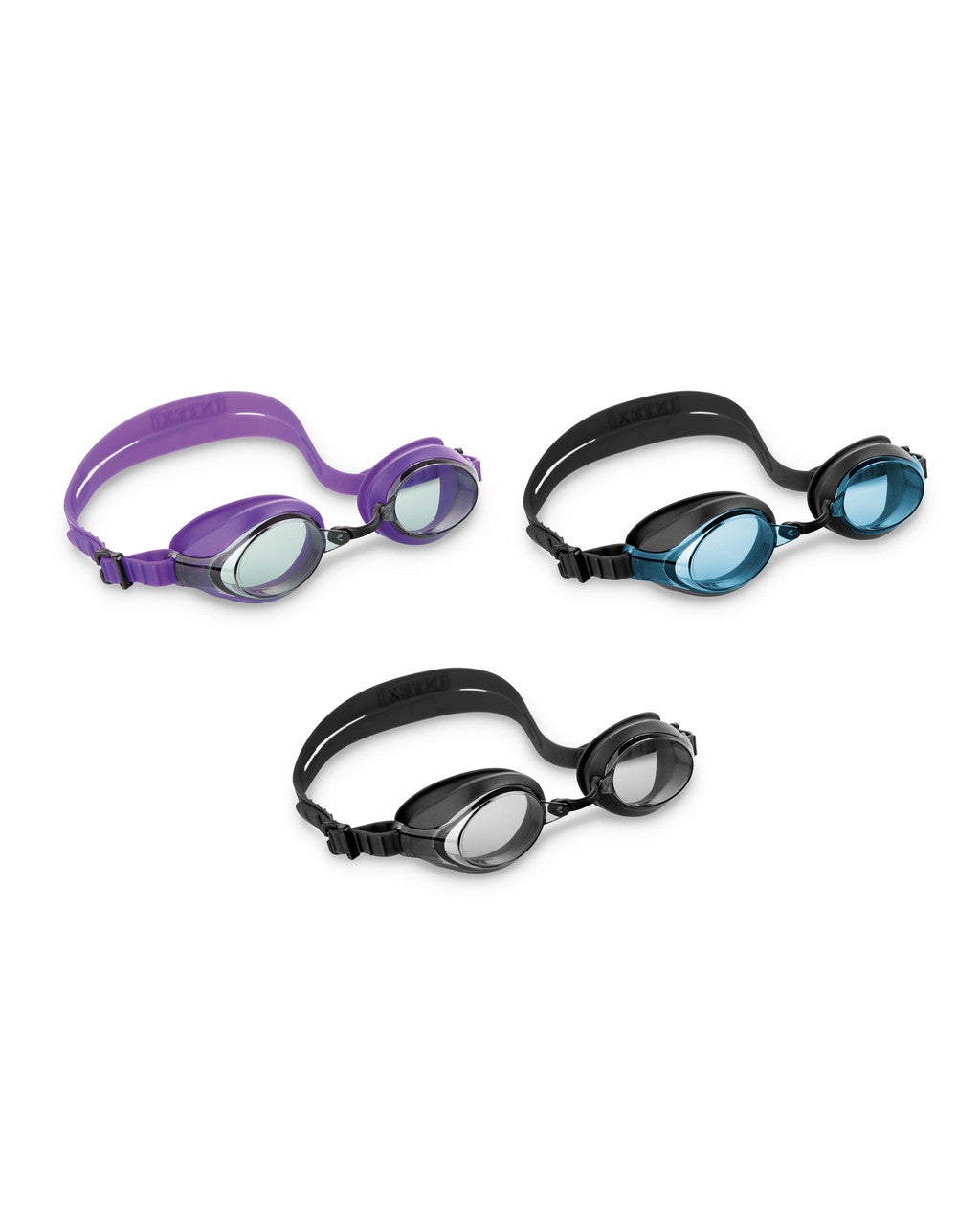 Intex Racing Silicone Swimming Goggles Youth 55691 V1032-IXPRORACING_55691