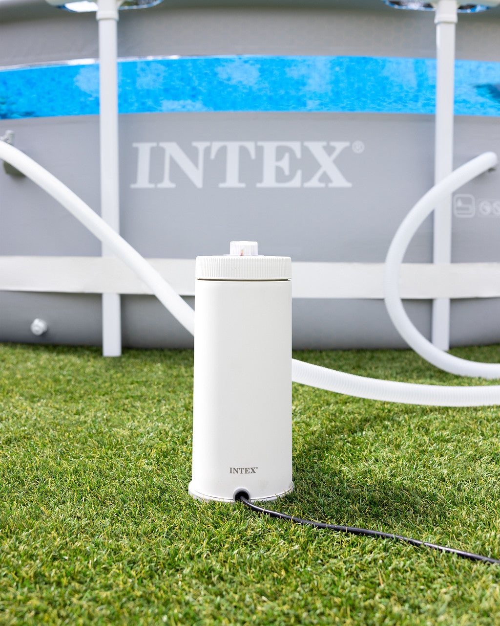 Intex C1000 Cartridge Filter Pump W/ GFCI 3785/h 26638 New Model for 2025 V1032-IXPUMP1000-26638