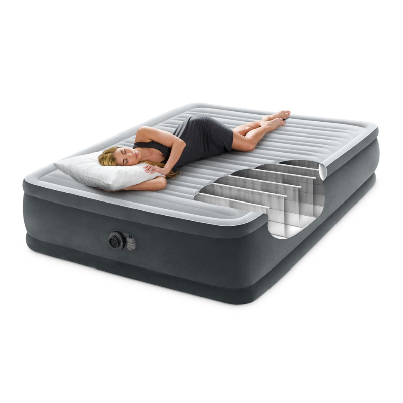 Intex Queen Plus Inflatable Air Mattress 46cm 64414 V1032-IXQUEEN46-64414