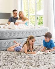 Intex Queen Dura-Beam Deluxe Supreme Air-Flow Air Mattress 51cm 64490 V1032-IXQUEENAIRFLOW-64490