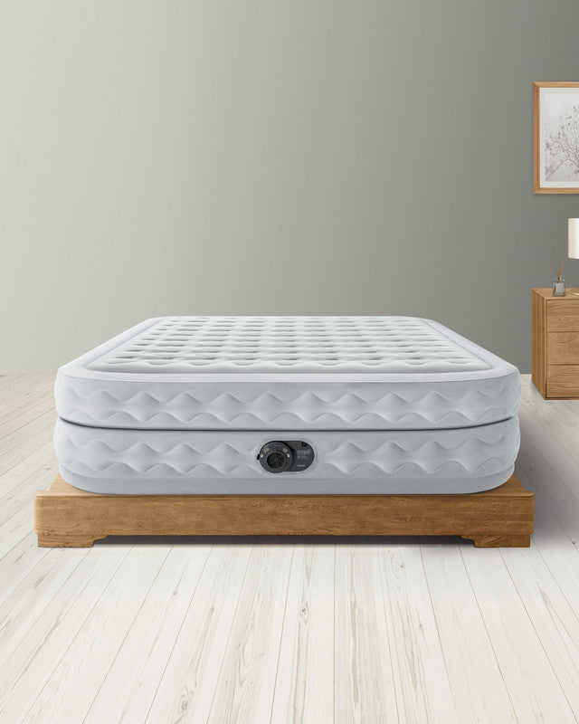 Intex Queen Dura-Beam Deluxe Supreme Air-Flow Air Mattress 51cm 64490 V1032-IXQUEENAIRFLOW-64490