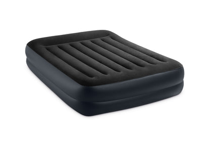 Intex Queen Pillow Rest Airbed with 240v pump 64124 V1032-IXQUEENPILLOW42-64124