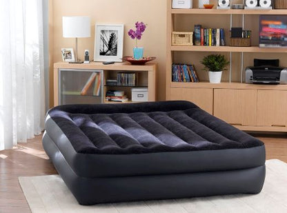 Intex Queen Pillow Rest Airbed with 240v pump 64124 V1032-IXQUEENPILLOW42-64124