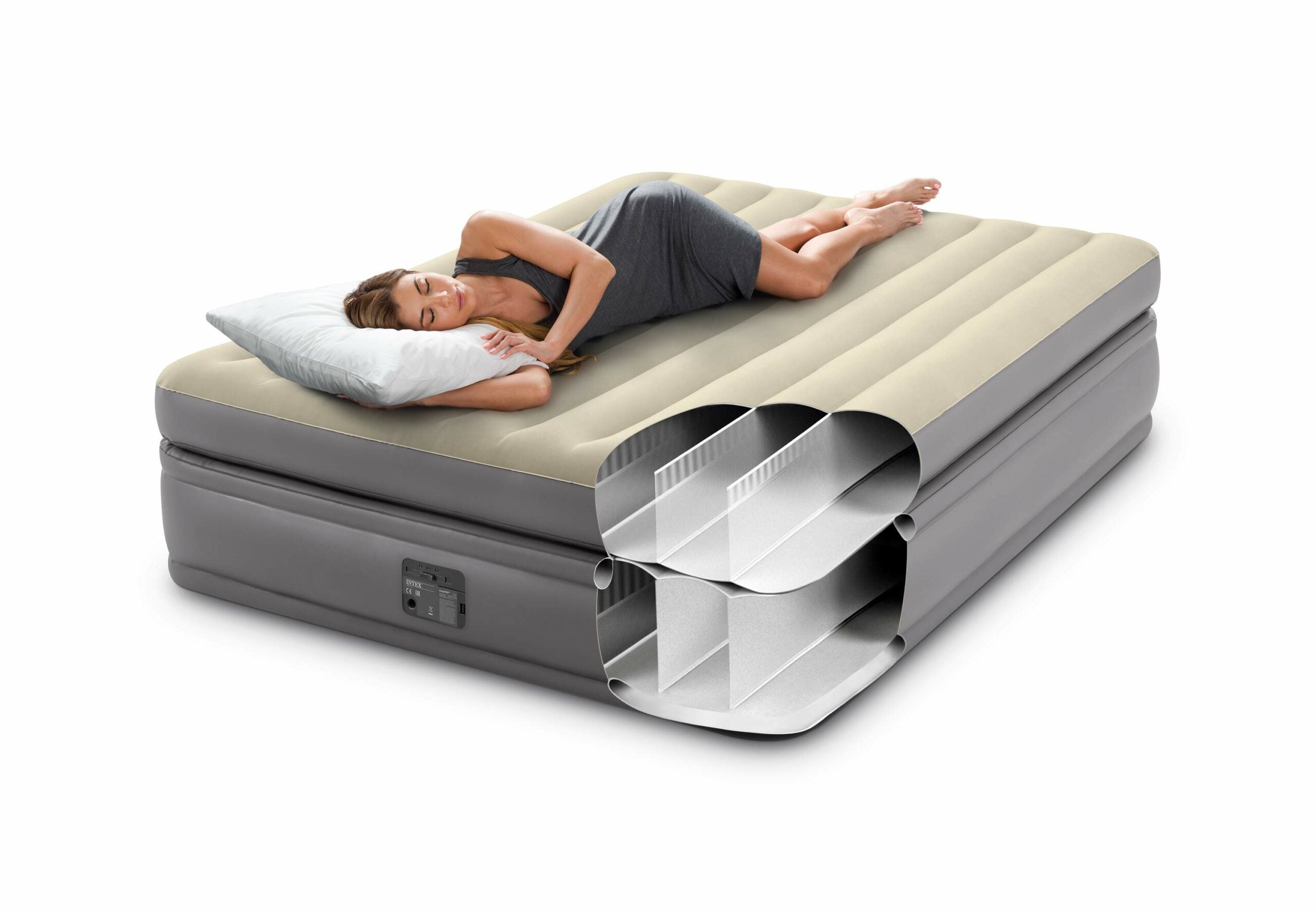 Intex Queen Prime Comfort Airbed 64164 V1032-IXQUEENPRIME51-64164