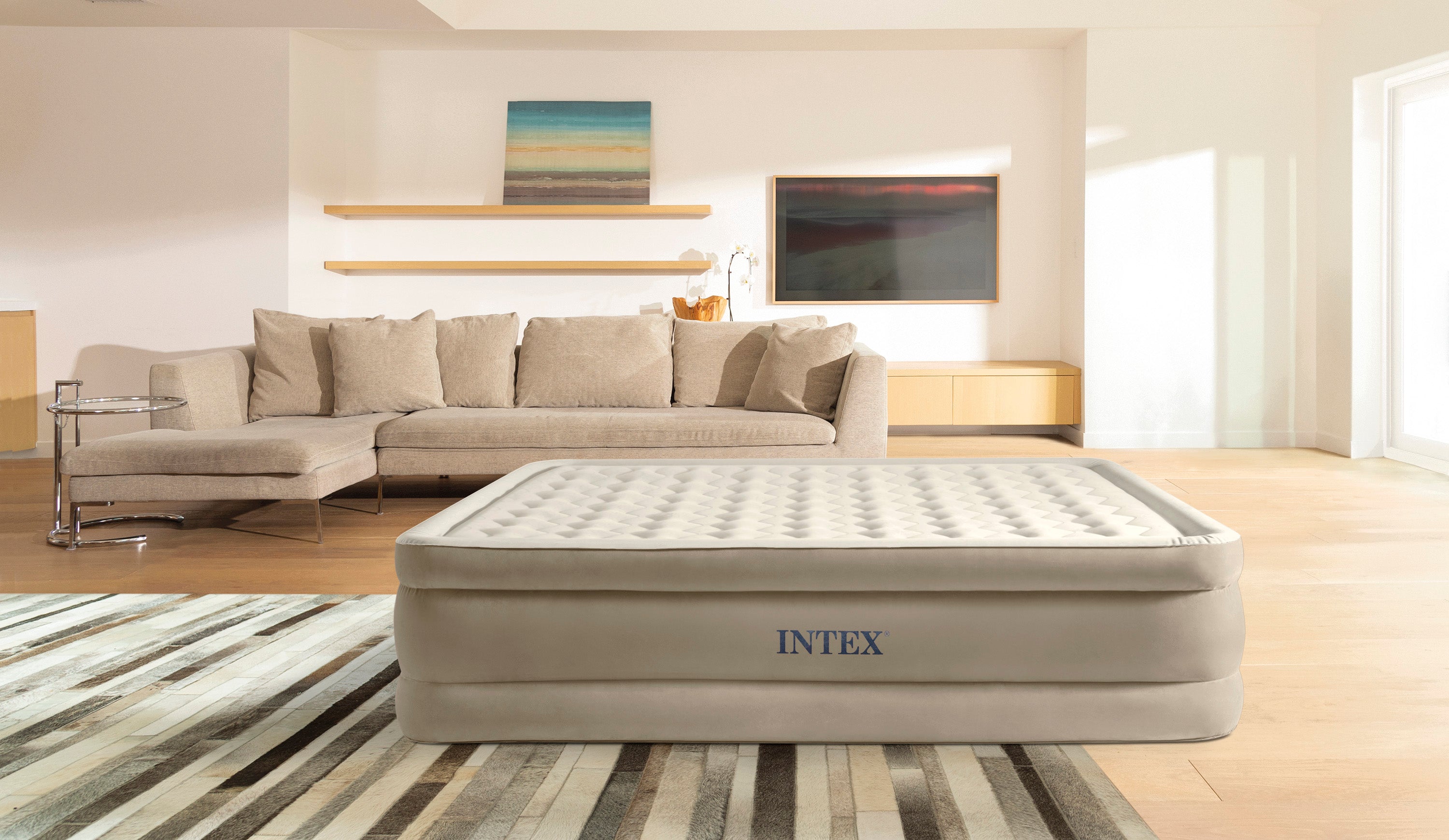Intex Queen Ultra Plush Airbed 152cm x 203xm x 46cm 64428 V1032-IXQUEENULTRA46-64428