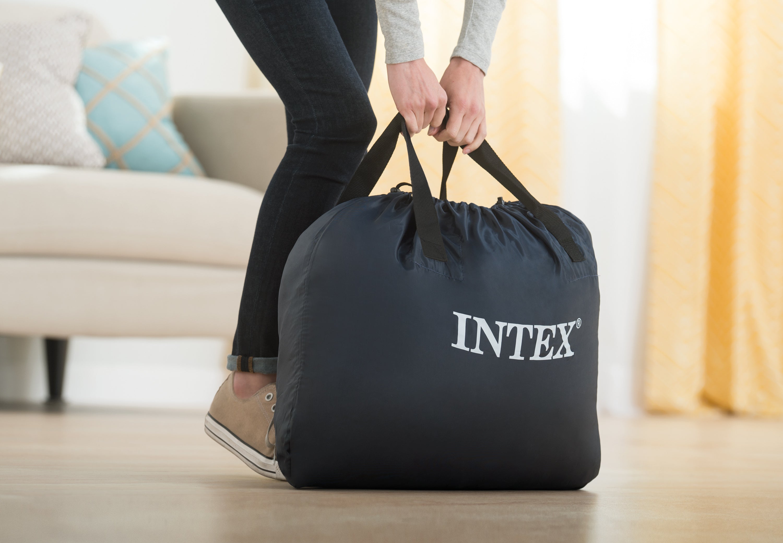 Intex Queen Ultra Plush Airbed 152cm x 203xm x 46cm 64428 V1032-IXQUEENULTRA46-64428