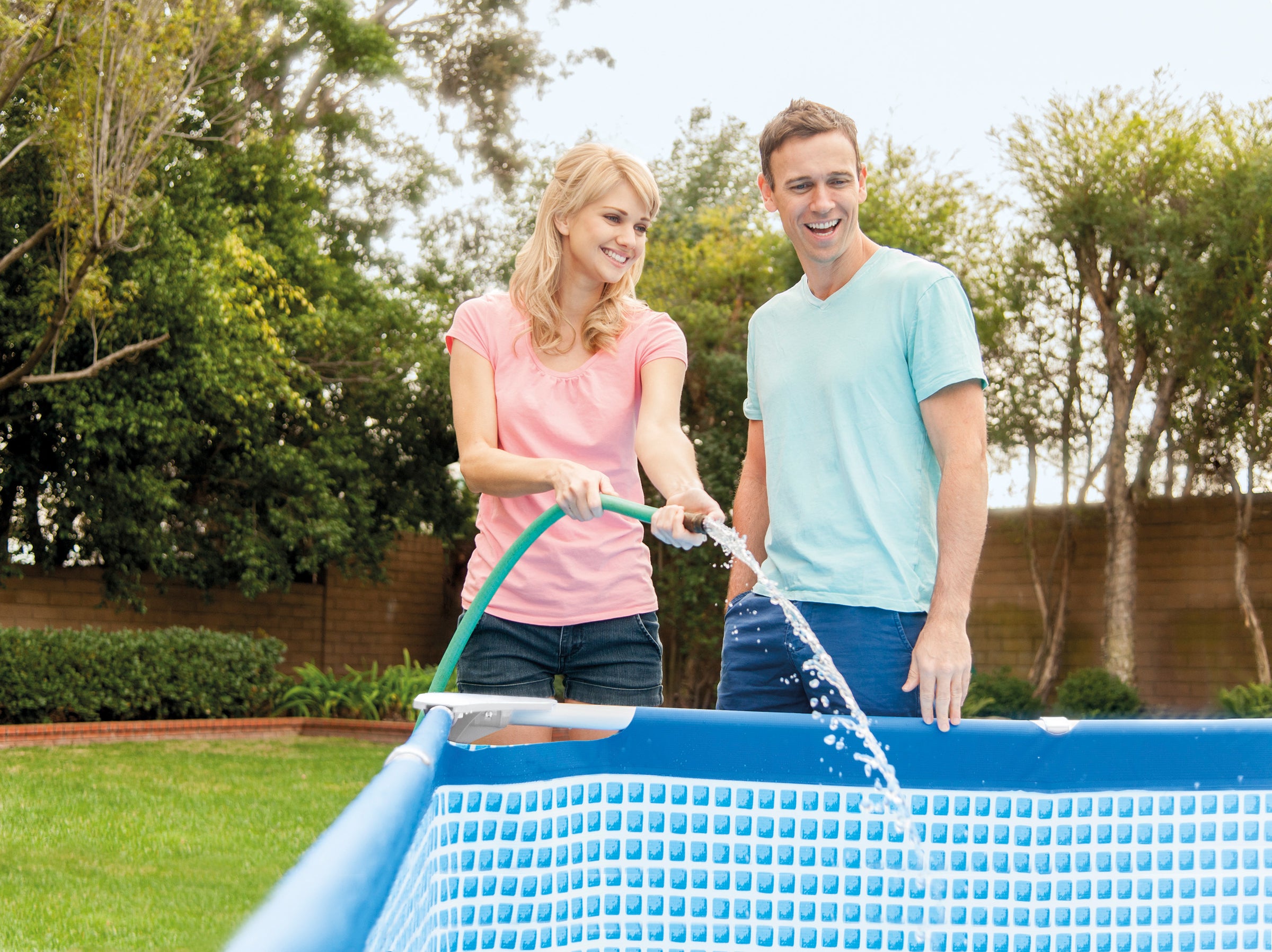 Intex Rectangular Frame Pool 3m X 2m X 0.75m 28272 V1032-IXRECT3.0-28272