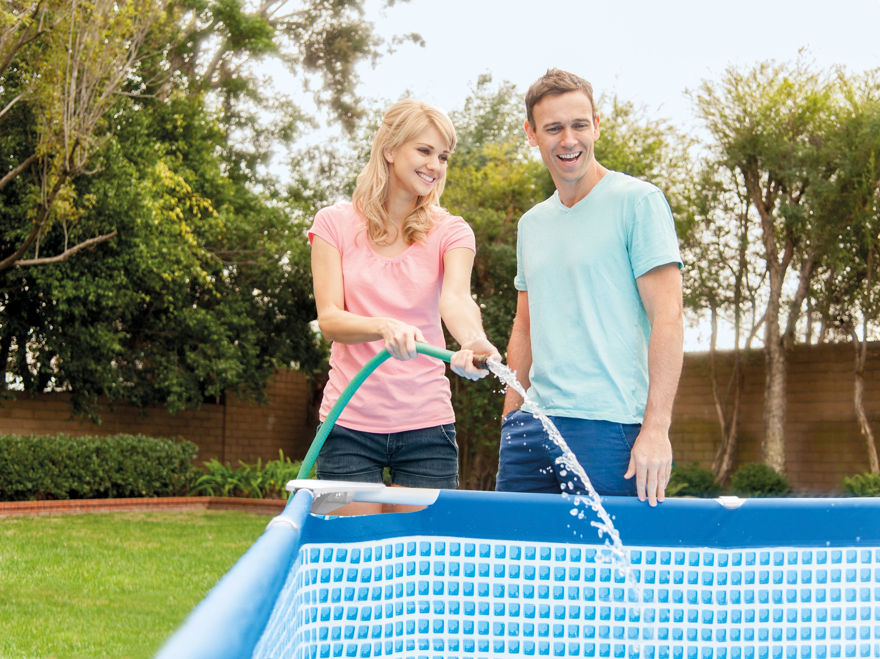 Intex Rectangular Frame Pool 4.5m X 2.2m X 0.84m 28273 V1032-IXRECT4.5-28273