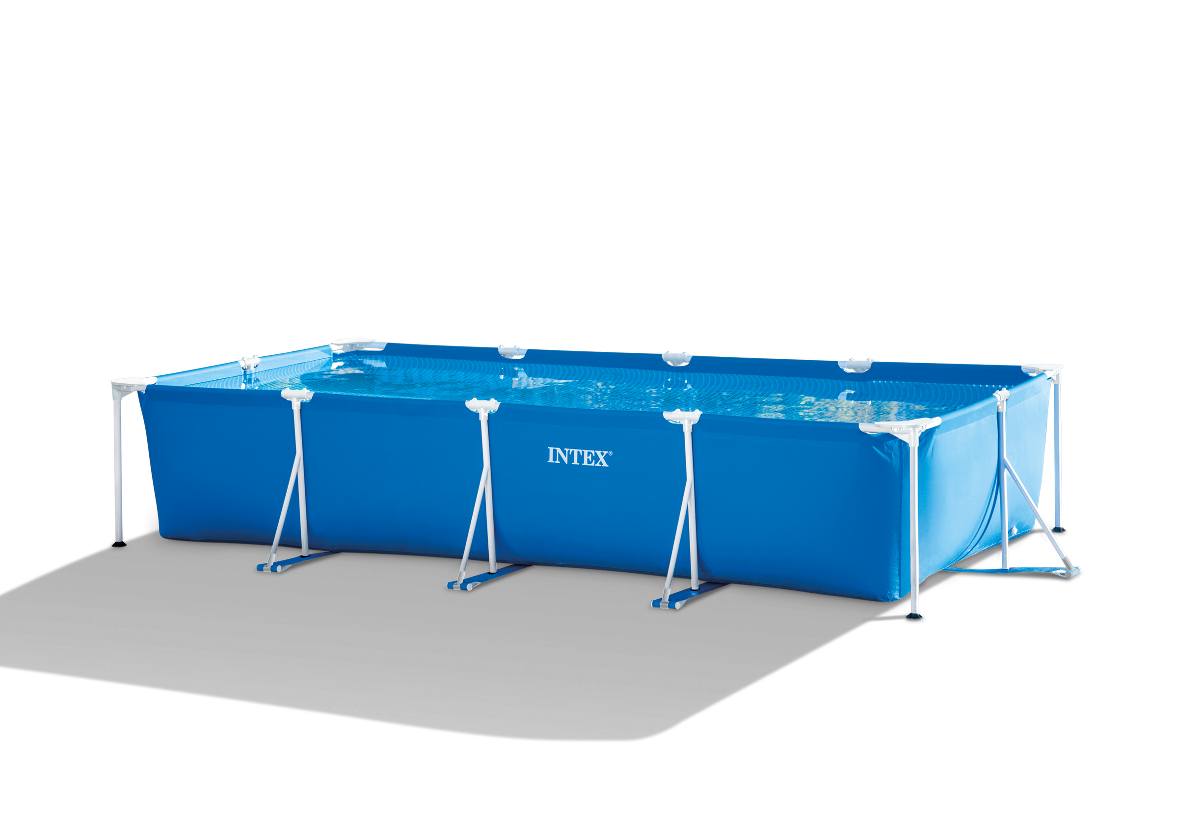 Intex Rectangular Frame Pool 4.5m X 2.2m X 0.84m 28273 V1032-IXRECT4.5-28273