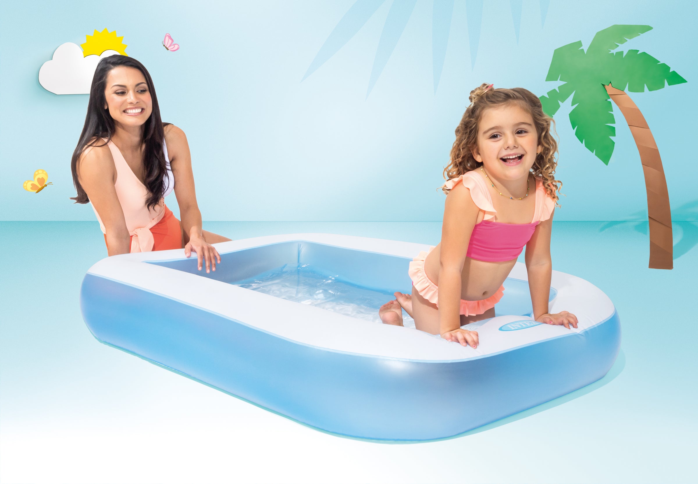 Intex Rectangular Pool Kids Family 57403 V1032-IXRECTPOOL166-57403