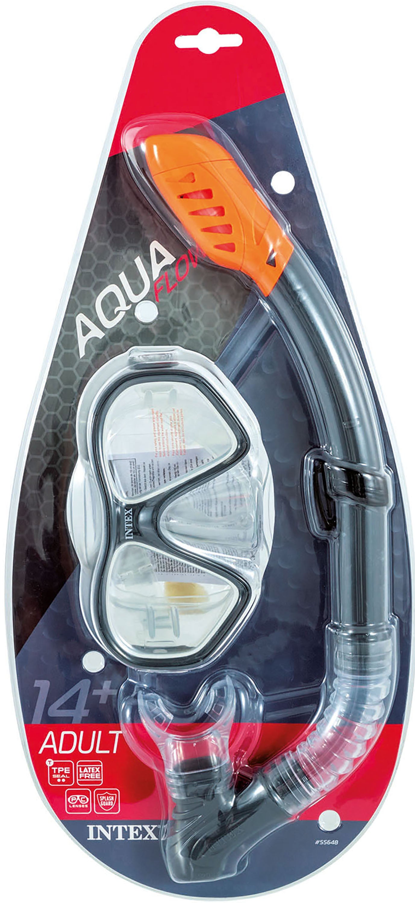 Intex Mask Snorkel Set Reef Rider Set Adult 55648 V1032-IXREEFRIDERMS_55648