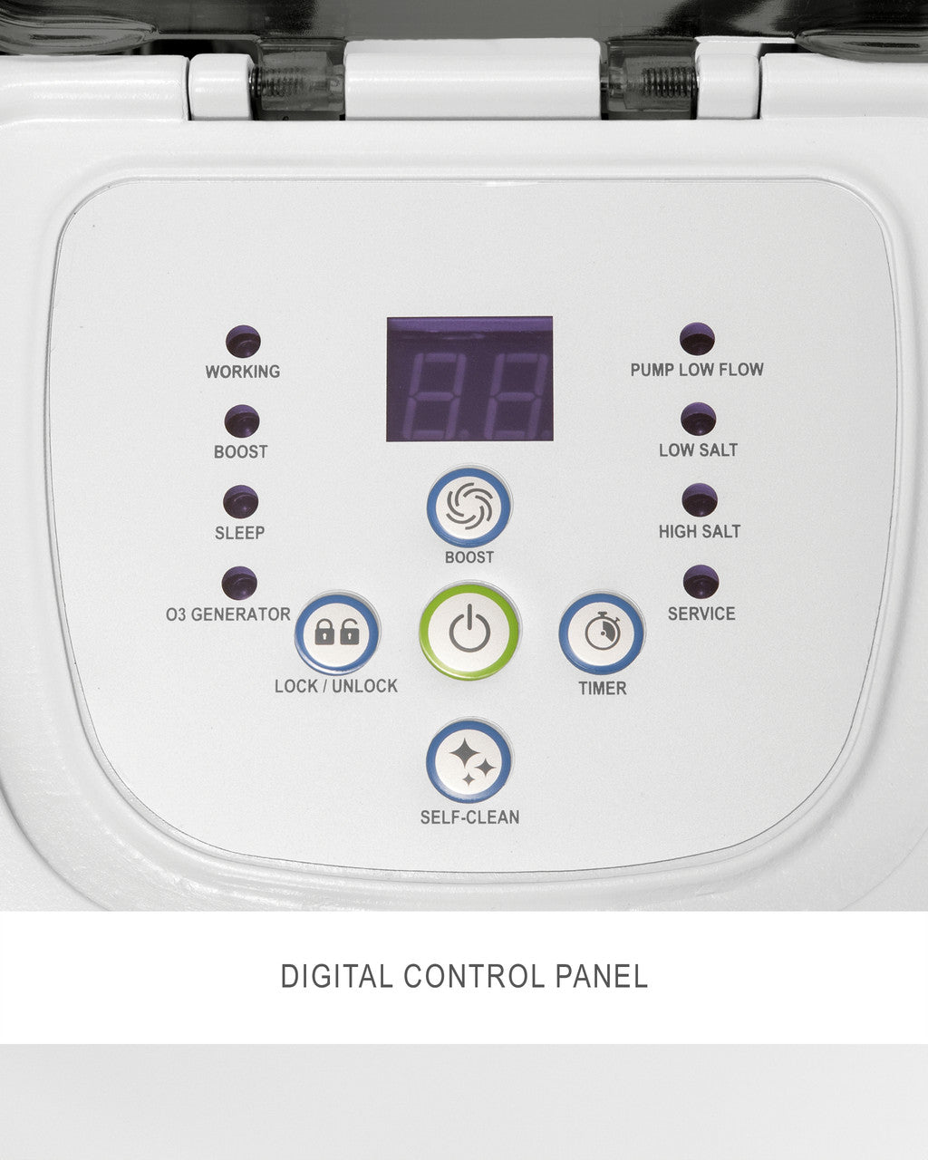 Krystal Clear Ozone and Saltwater Pool Chlorine System QZ1100 - 60,000 Litres 26666 V1032-IXSALT11-26666
