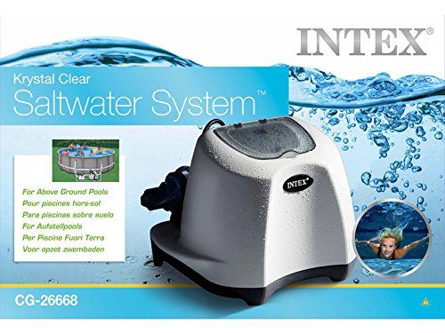Intex Pool Salt Chlorinator for Above Ground Pool 5g/hour 26668 V1032-IXSALT5-26668
