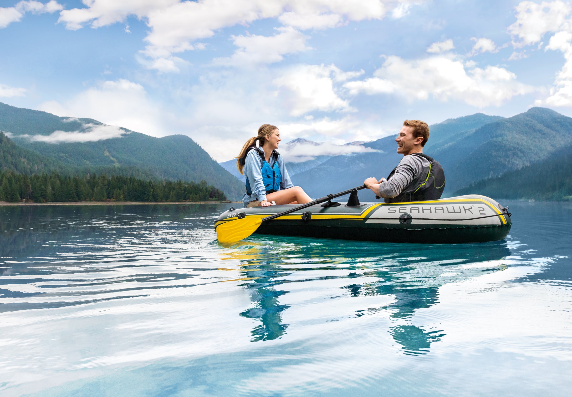 Intex Seahawk 2 Boat Set 68347 V1032-IXSEAHAWK2-68347