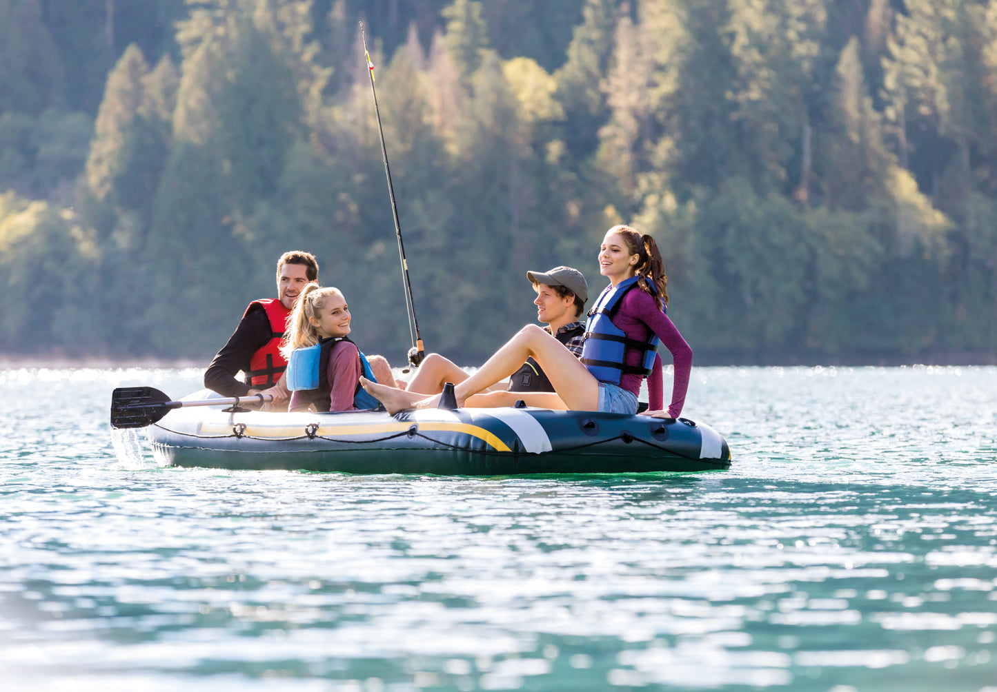 Intex Seahawk 4 Boat Set 68351 V1032-IXSEAHAWK4-68351