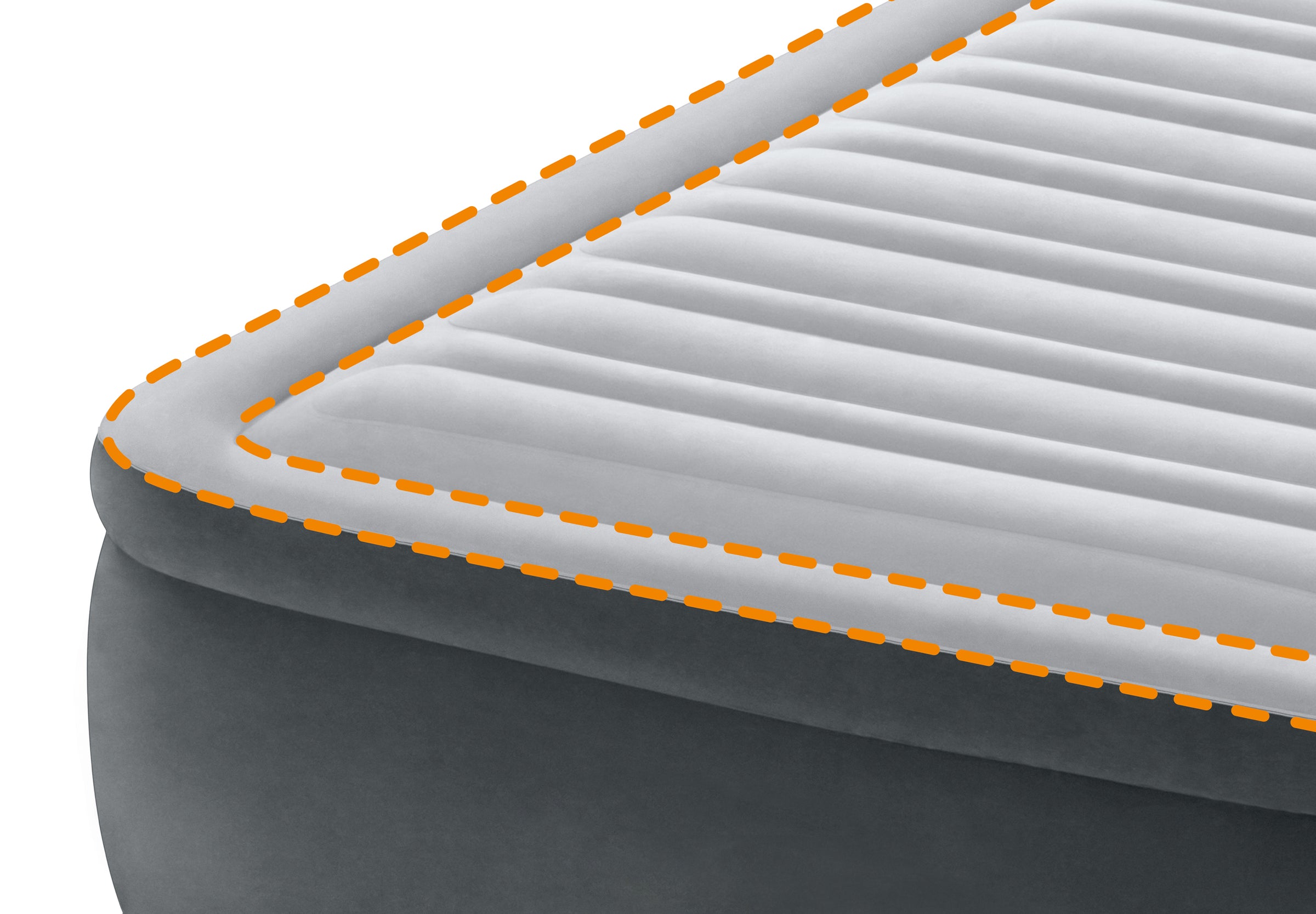 Intex Single (Twin) Deluxe Airbed 33cm 67766 V1032-IXSINGLE33-67766