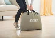 Intex Single (Twin) Pillow Rest Airbed 240v Pump 42cm 64122 V1032-IXSINGLE42-64122