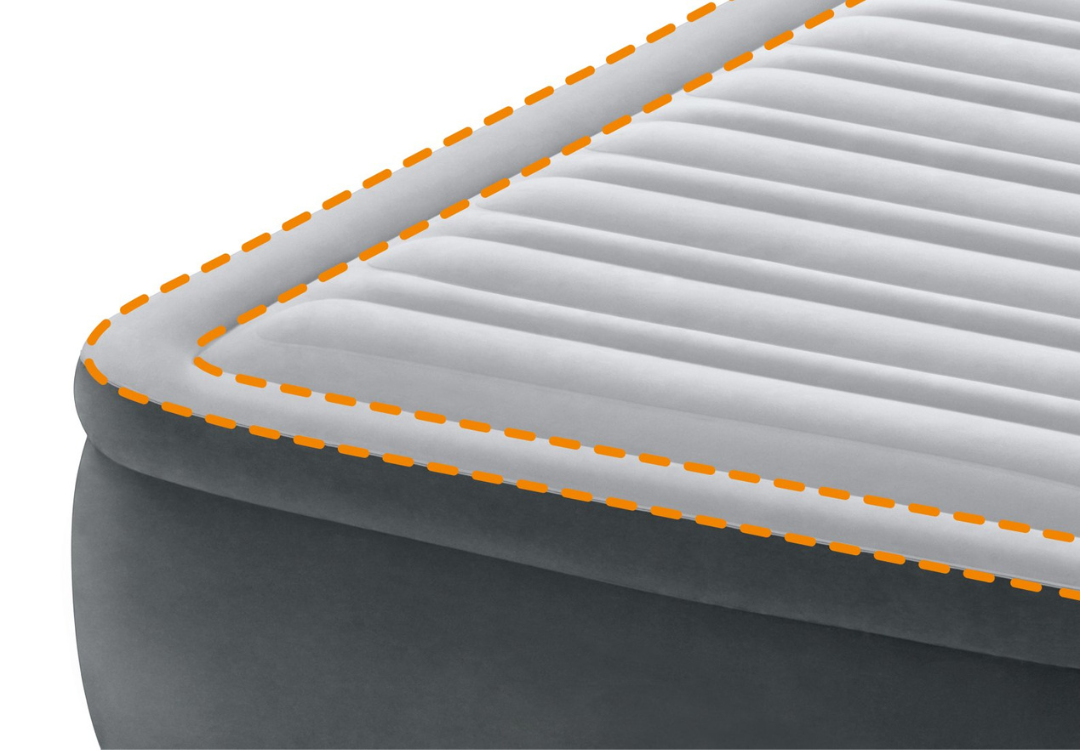 Intex Single (Twin) Deluxe Air Bed 46cm 64412 V1032-IXSINGLE46-64412