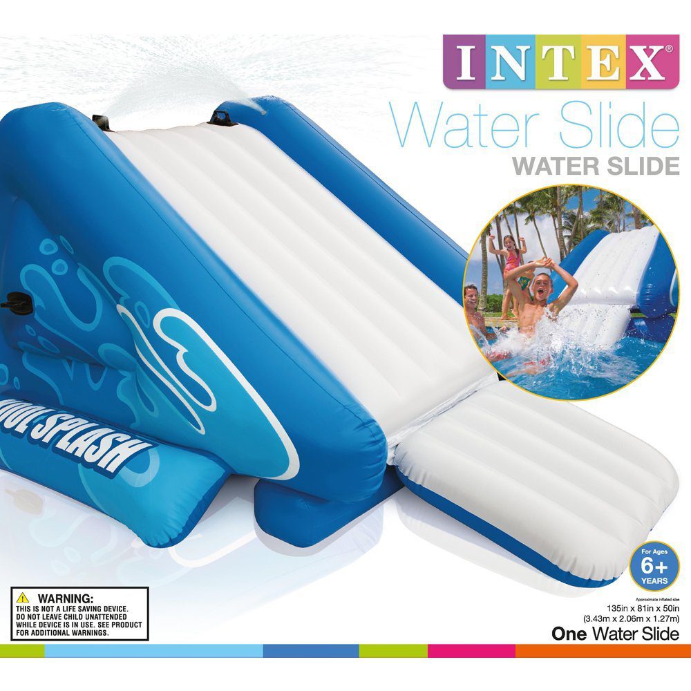 Intex Kool Splash Inflatable Water Slide with Spray 58849 V1032-IXSLIDE-58849
