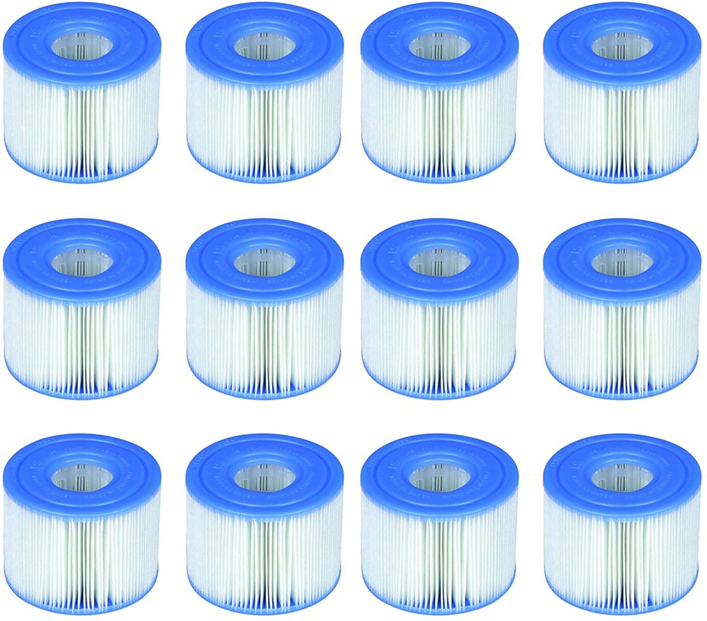Intex Spa S1 Replacement Filter Cartridges 12 Pack 29001_6 V1032-IXSPAFILT-29001_12