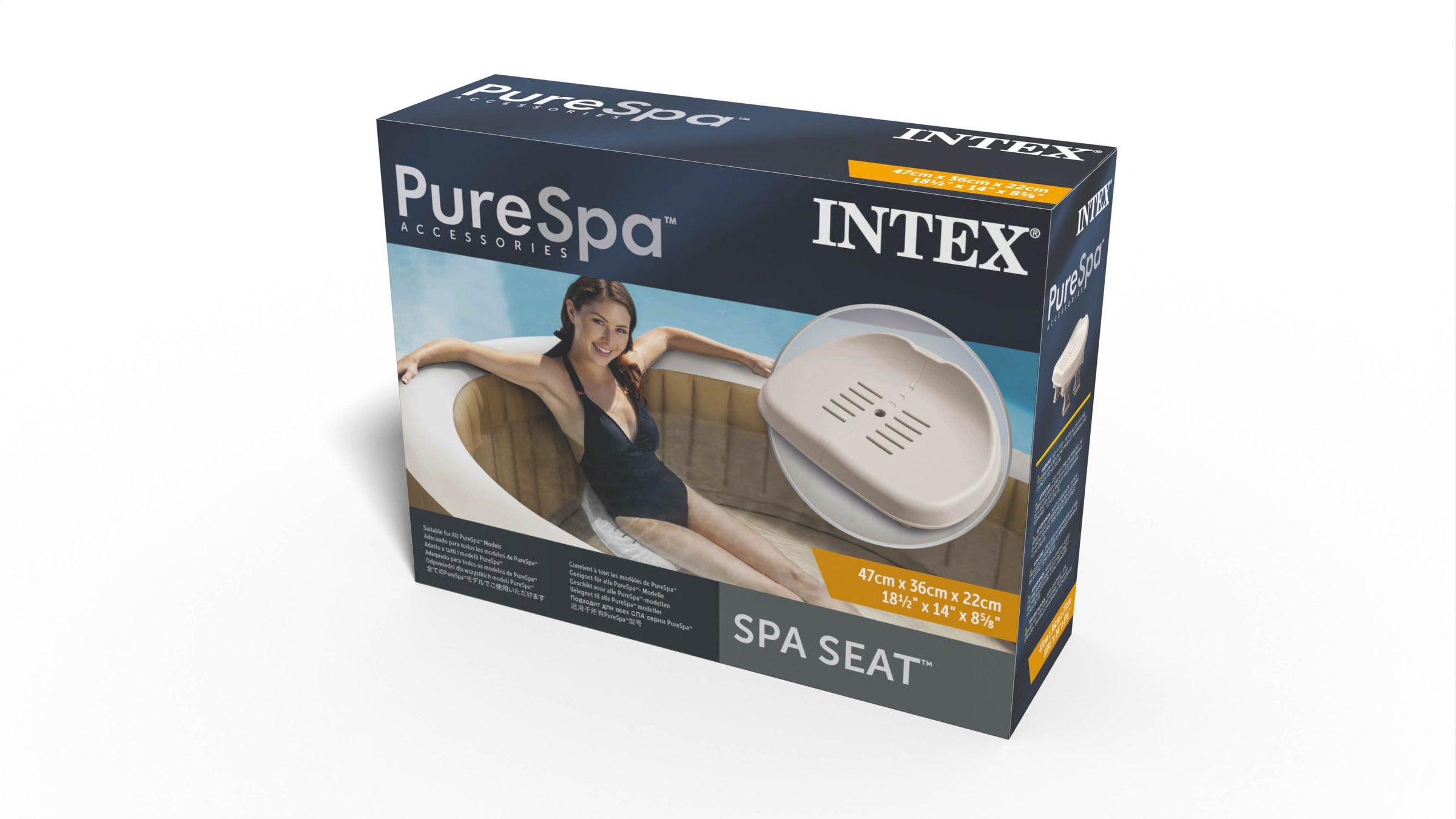 Intex Pure Spa Slip Resistant Removable Seat 28502 V1032-IXSPASEAT-28502