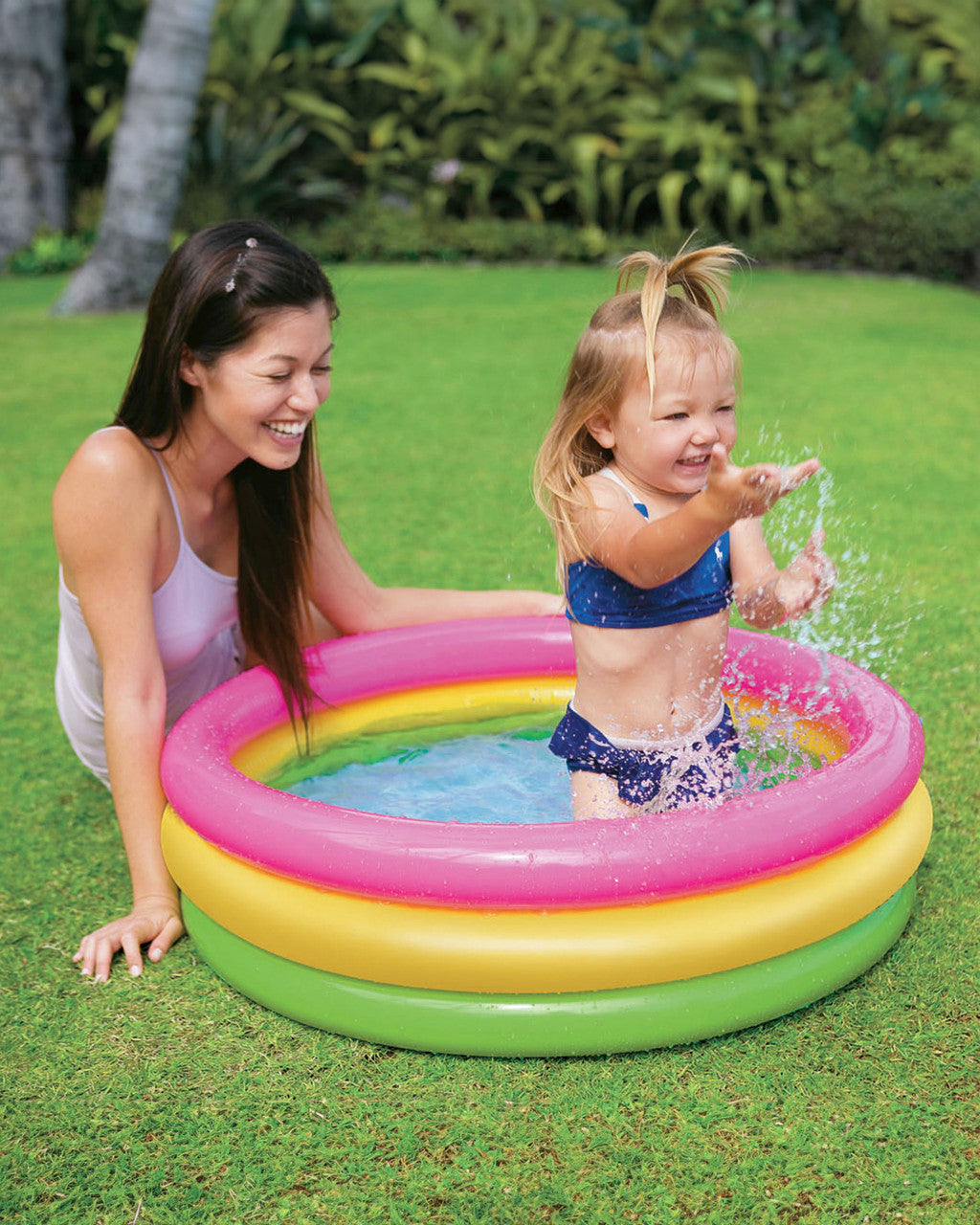 Intex Sunset Glow Kiddie Pool 86cm x 25cm - 58924 V1032-IXSUNSETGLOW-58294