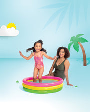 Intex Sunset Glow Kiddie Pool 86cm x 25cm - 58924 V1032-IXSUNSETGLOW-58294