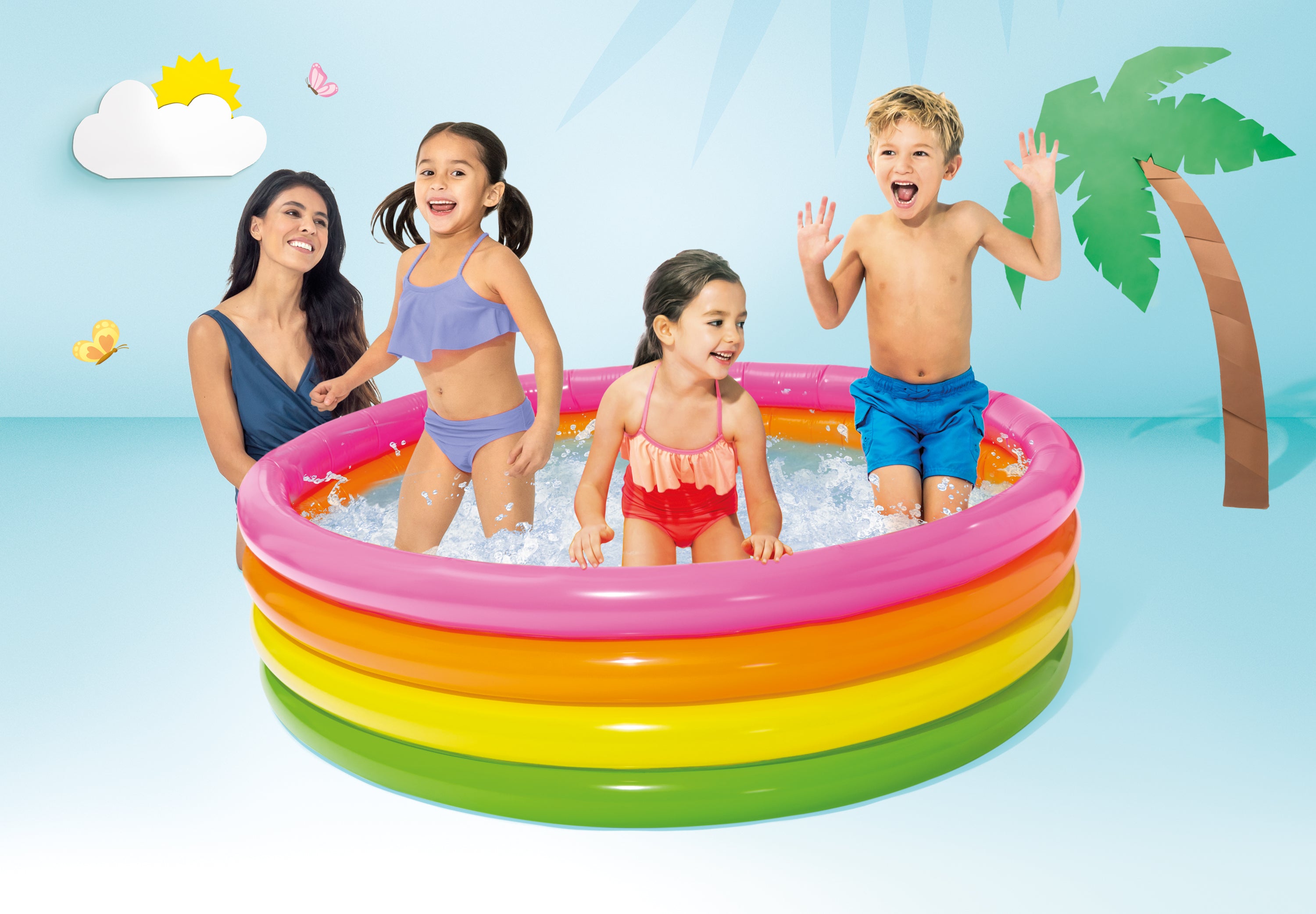 Intex Sunset Glow Pool 56441 V1032-IXSUNSETGLOW_56441