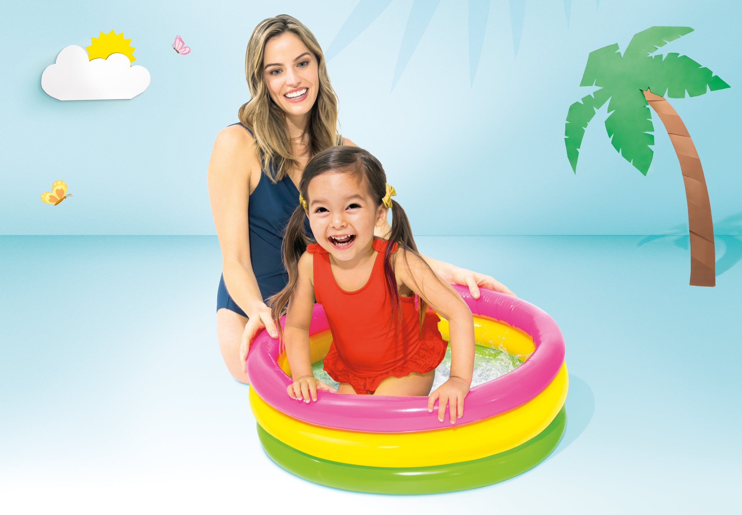 Intex Sunset Glow Baby Pool 57107 V1032-IXSUNSETGLOW_57107
