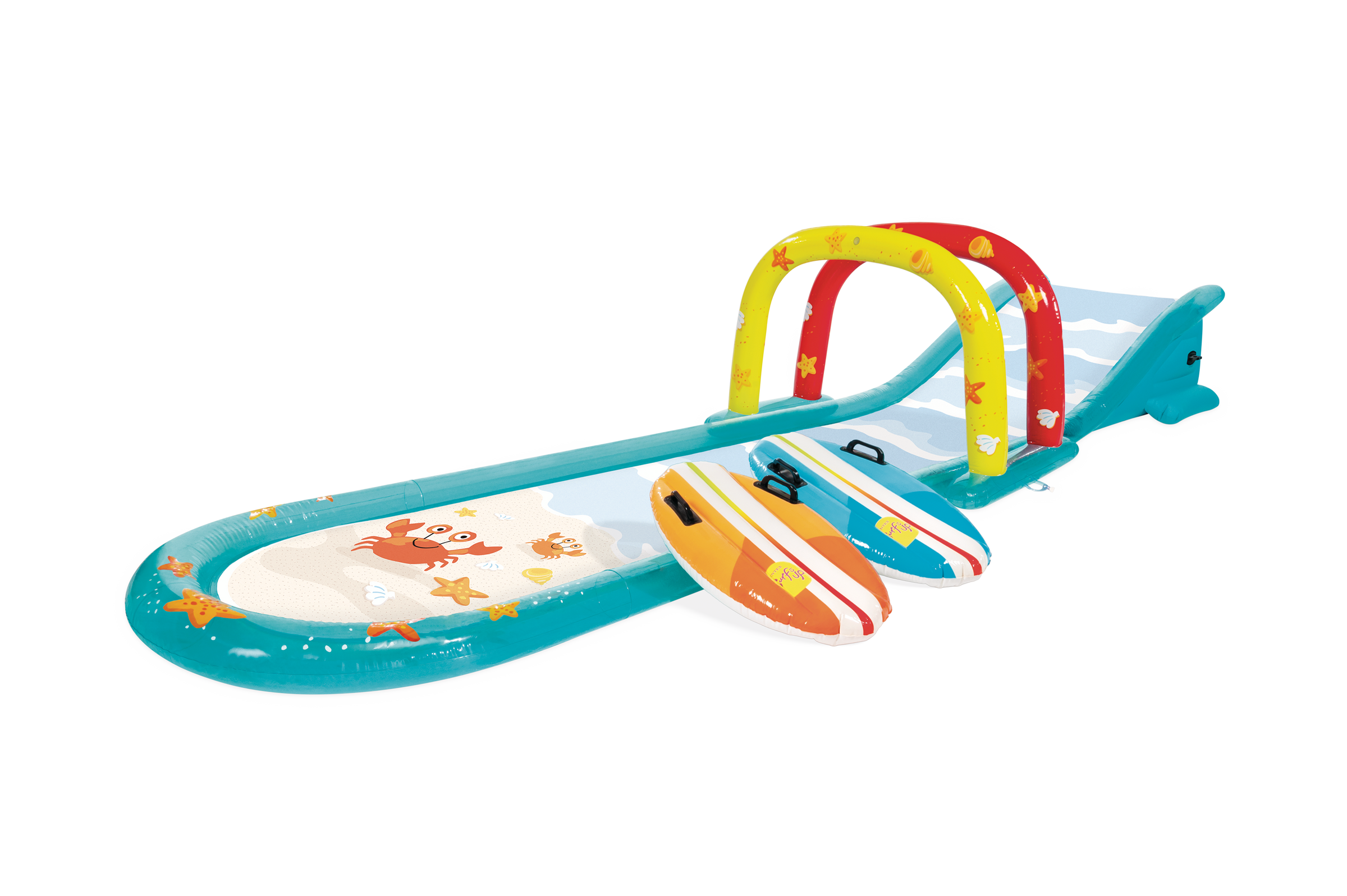 Intex Surfing Fun Inflatable Slide 56167 New for 2024 V1032-IXSURFSLIDE_56167