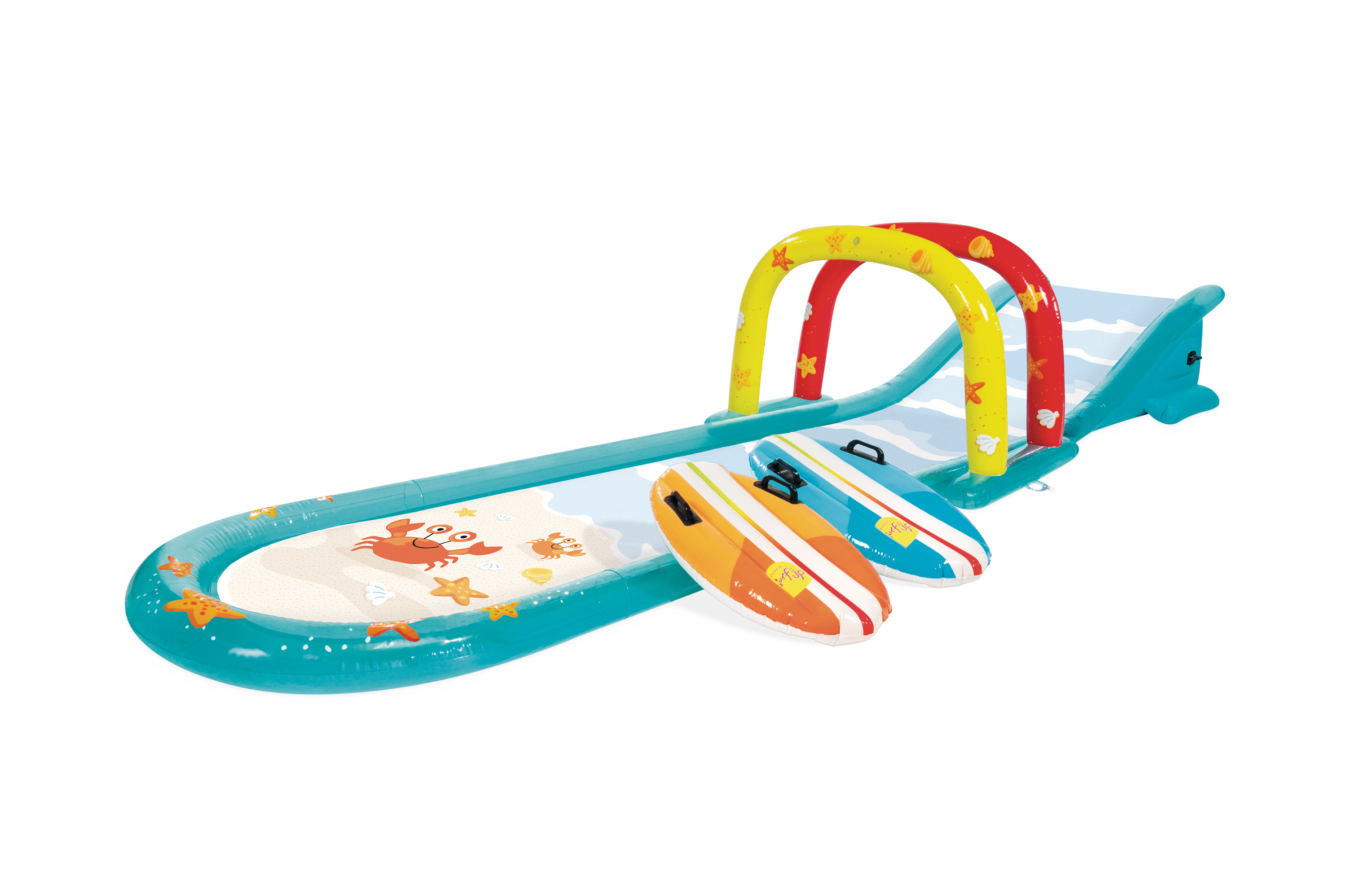 Intex Surfing Fun Inflatable Slide 56167 New for 2024 V1032-IXSURFSLIDE_56167