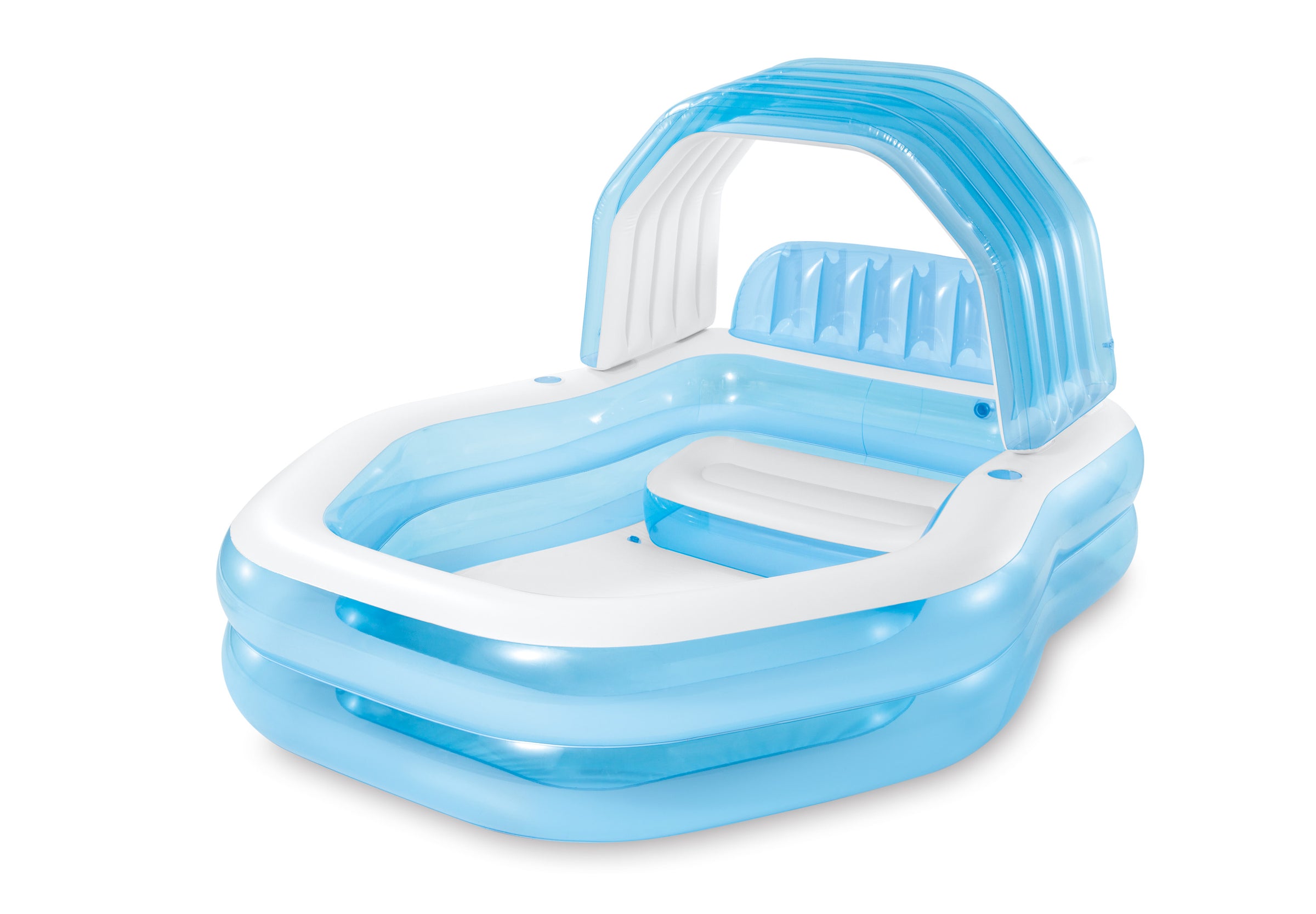 Intex Sun Shade Swim Center Family Inflatable Pool 57186 V1032-IXSWIMCENTRESHADE-57186