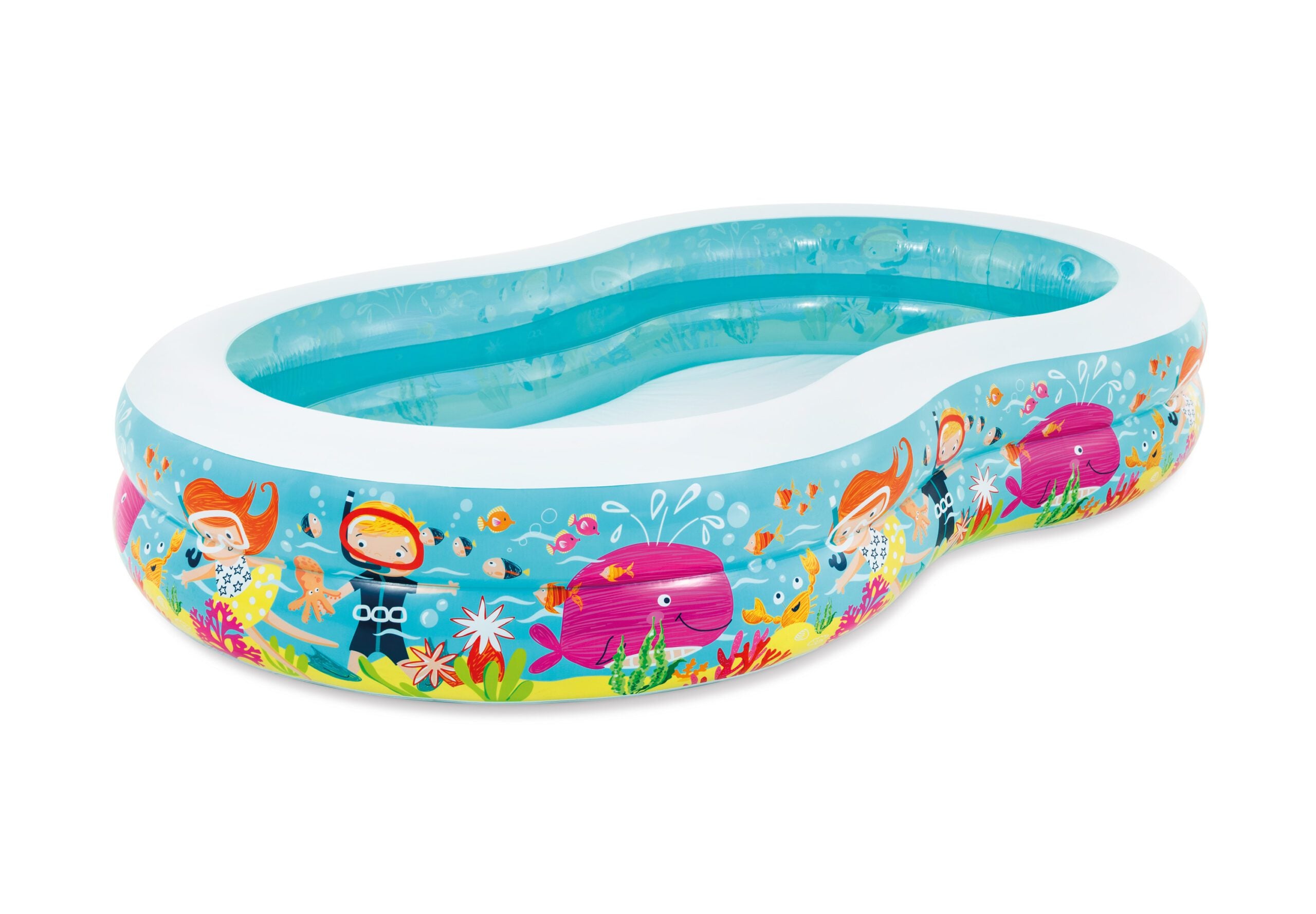 Intex Swim Centre Seashore Pool Snorkel Fun 2.6m x 1.6m 56490 V1032-IXSWIMCENTRESNORKEL-56490