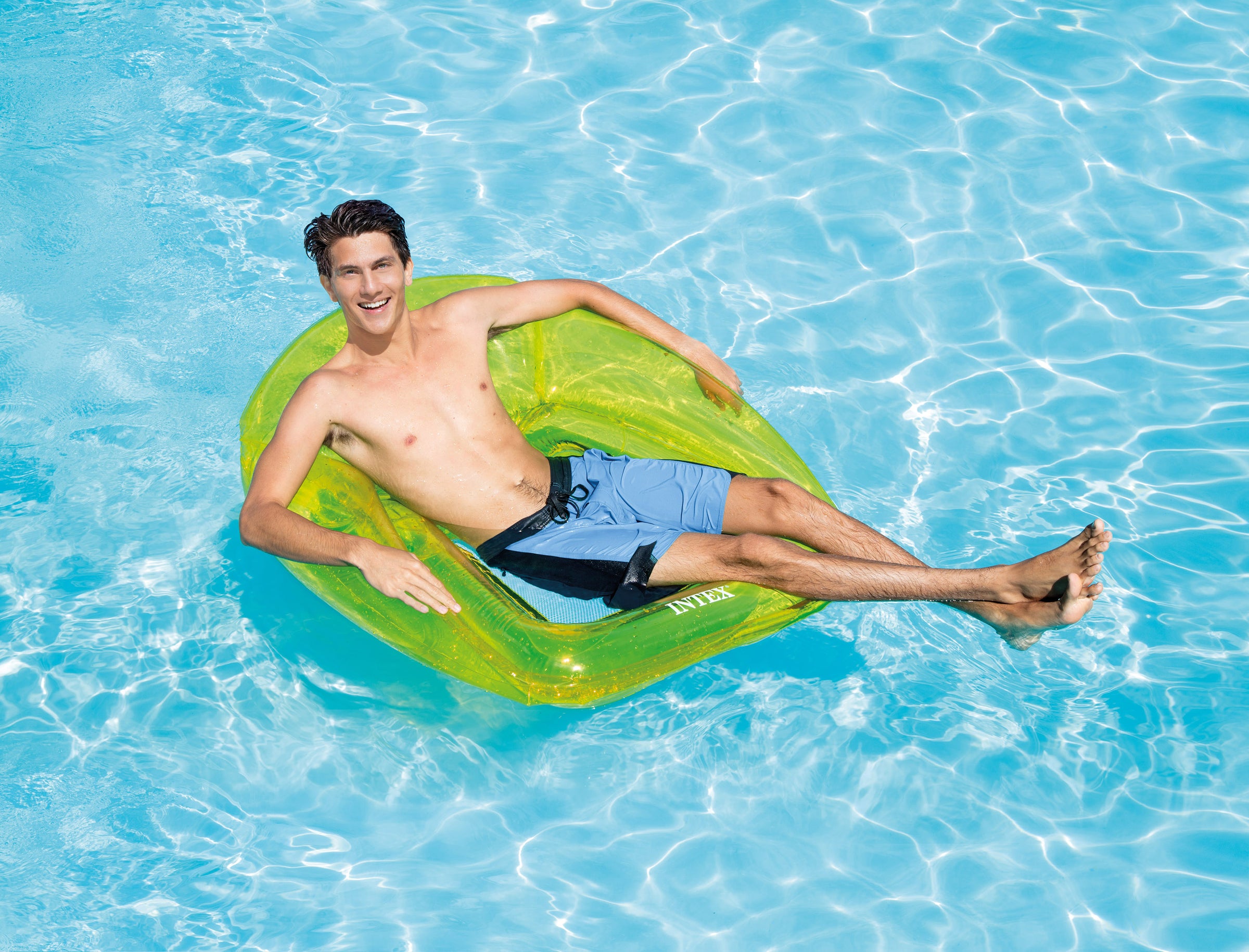 Intex Pool Lounge Chair Transparent 56802 V1032-IXTRANSPARENT-56802