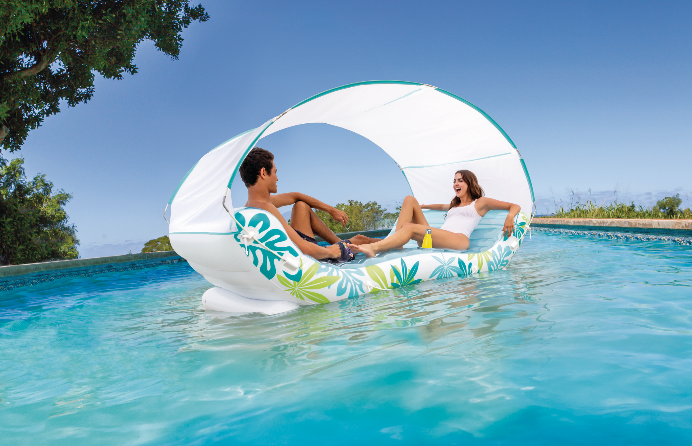 Intex Tropical Canopy Inflatable Lounge 56294 V1032-IXTROPICALCANOPY-56294