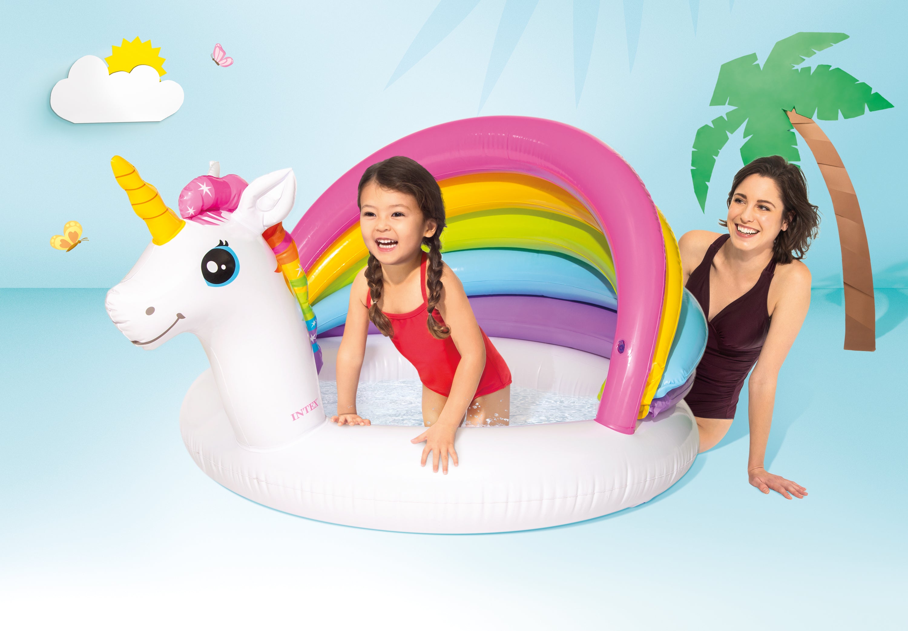 Intex Unicorn Baby Pool 57113 V1032-IXUNICORNPOOL-57113