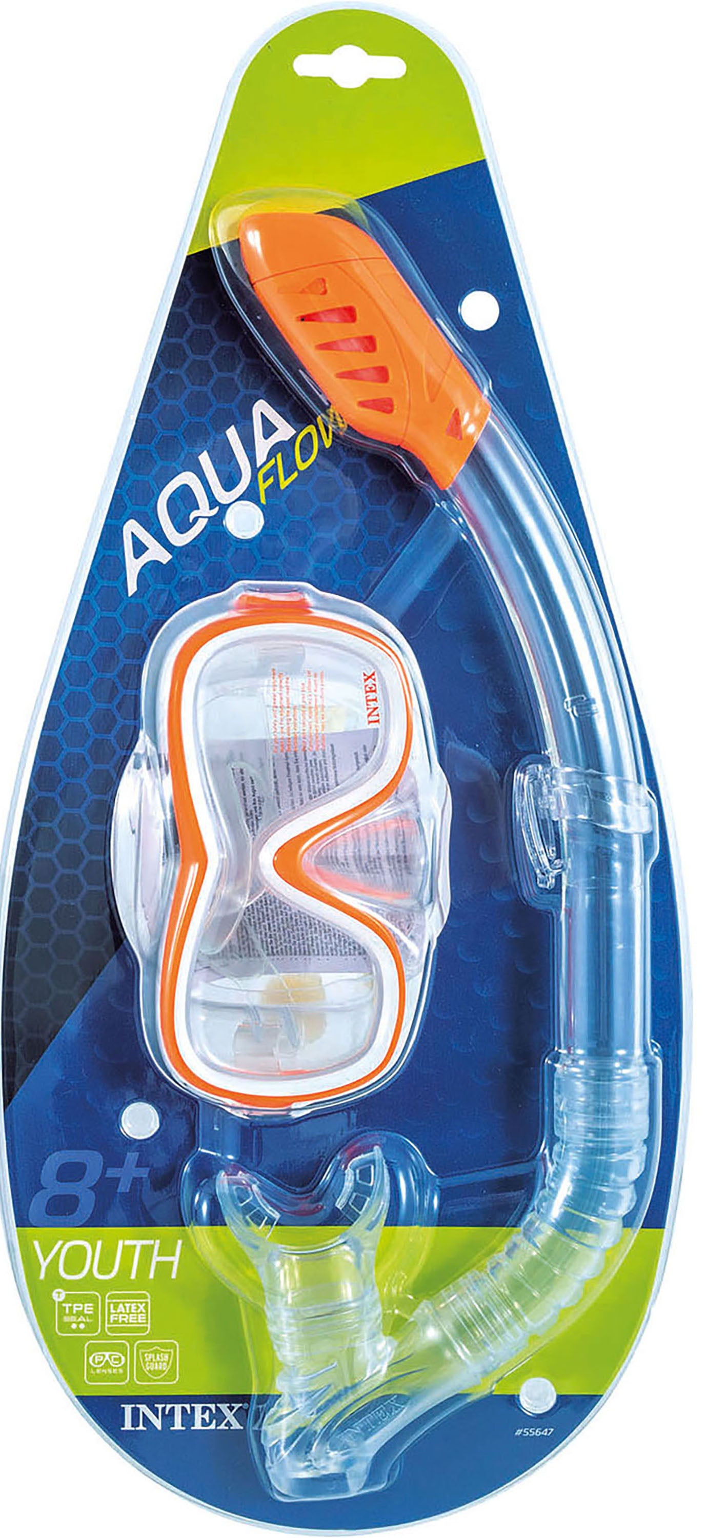 Intex Mask Snorkel Set Wave Rider Set Youth 55647 V1032-IXWAVERIDERMS_55647