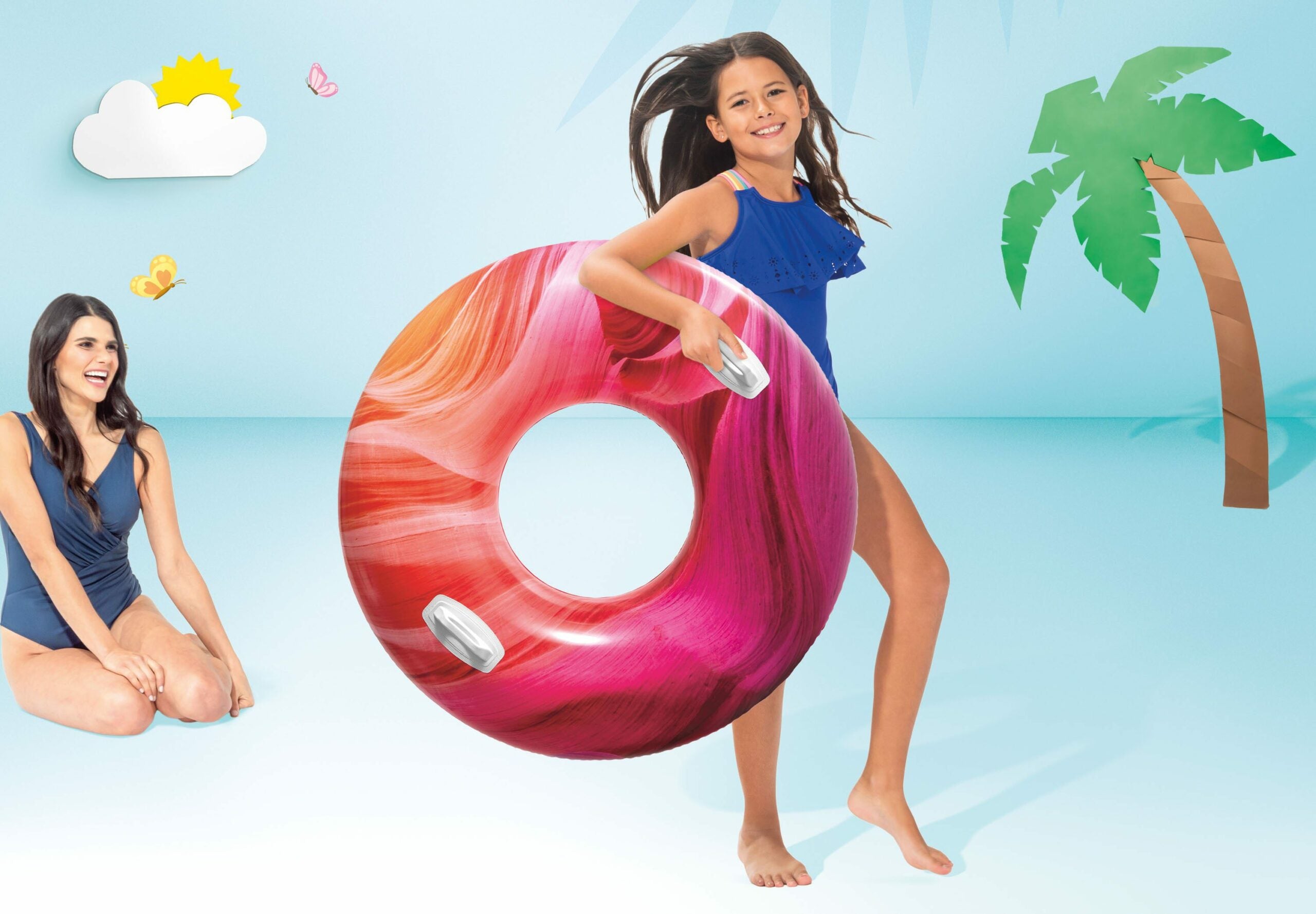 Intex Waves of Nature Swim Tubes 56267 V1032-IXWAVETUBE-56267