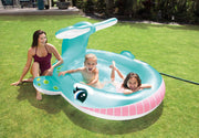 Intex Whale Spray Pool Kids Baby 57440 V1032-IXWHALEPOOL_57440