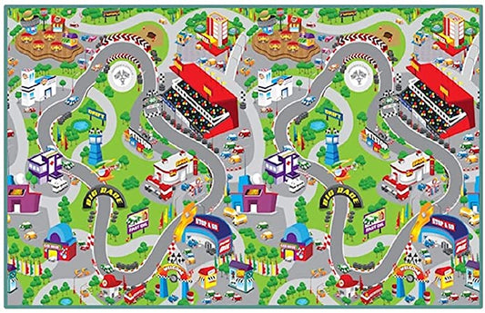 Rollmatz Activity Floor Mat - Racing 630211 V1032-ROLLMATZ_631211_RACING