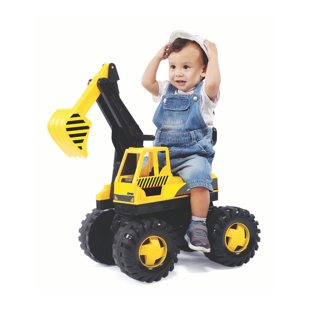 Volta Kick A Long Construction Digger Push Scooter 3+ SHP712 V1032-SBS712